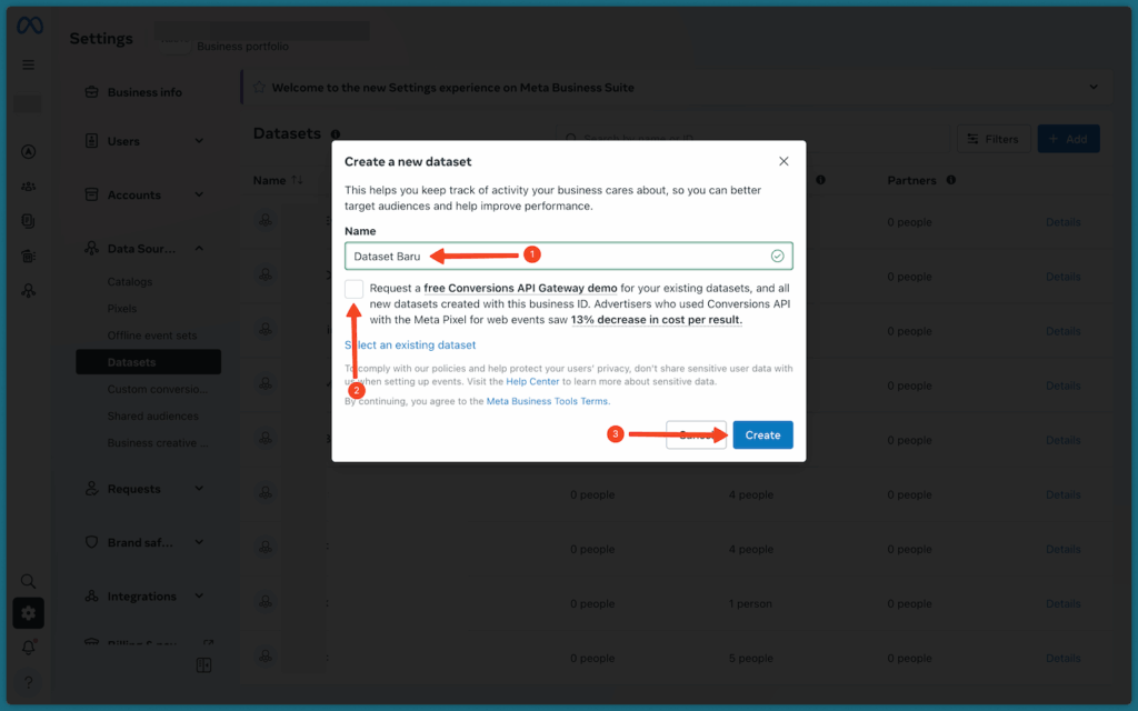 Buat conversion api 3