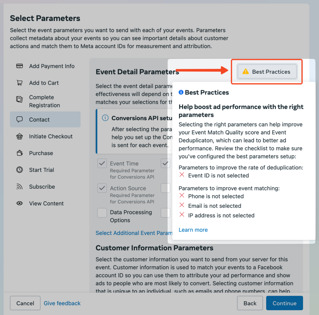 Best practices meta 11