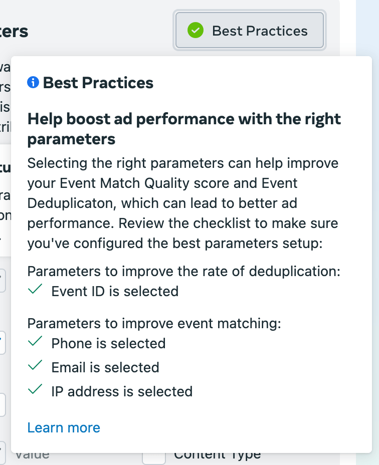 Best practices meta 12